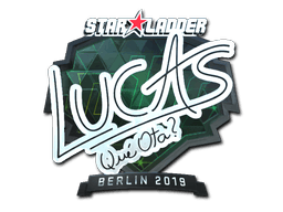 Klistermærke (LUCAS1 folie Berlin 2019)