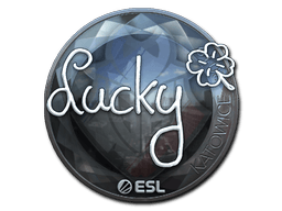 Klistermærke (Lucky folie Katowice 2019)