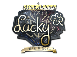 Samolepka (Lucky zlatá Berlin 2019)