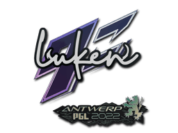 Klistermærke (luken Antwerp 2022)