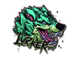 Klistermærke (Lurker folie)