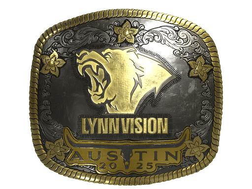 Samolepka (Lynn Vision zlatá BLAST.tv Austin 2025)