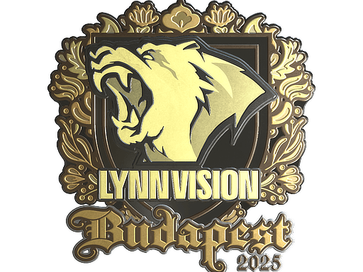 Samolepka (Lynn Vision zlatá StarLadder Budapest 2025)