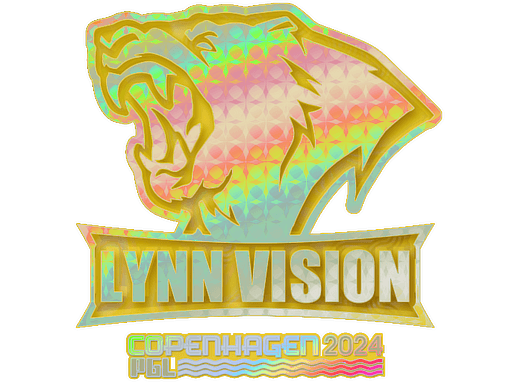 Klistermærke (Lynn Vision holo Copenhagen 2024)