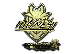 Samolepka (m0NESY zlatá PGL Antwerp 2022)
