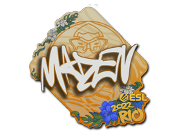 Klistermærke (maden Rio 2022)
