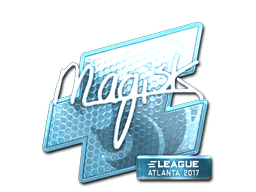Klistermærke (Magisk folie Atlanta 2017)