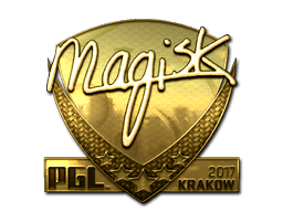 Samolepka (Magisk zlatá Krakow 2017)