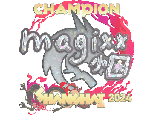 Klistermærke (magixx glitter, vinder Shanghai 2024)