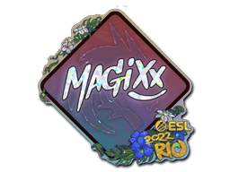 Klistermærke (magixx glitter Rio 2022)