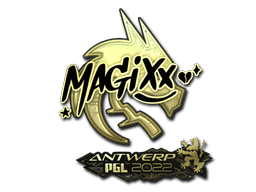 Samolepka (magixx zlatá PGL Antwerp 2022)