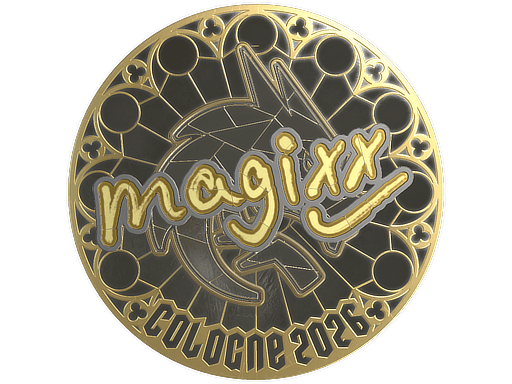 Samolepka (magixx zlatá IEM Cologne 2026)