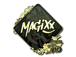 Samolepka (magixx zlatá IEM Rio 2022)