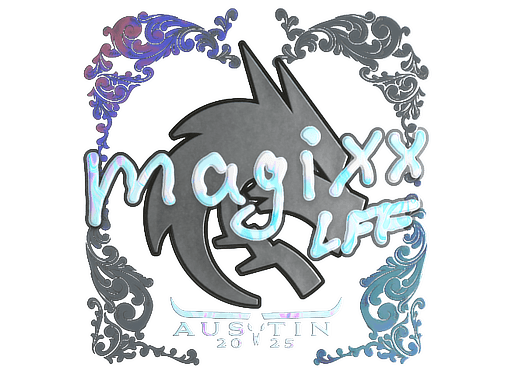 Klistermærke (magixx holo Austin 2025)