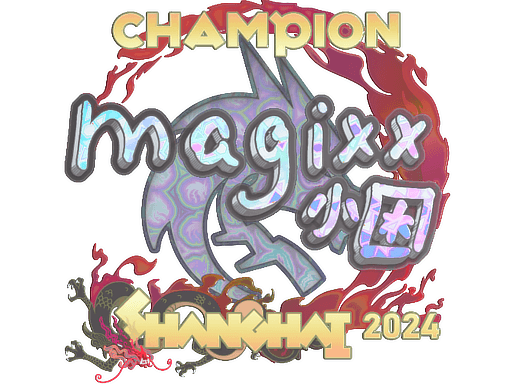 Klistermærke (magixx holo, vinder Shanghai 2024)