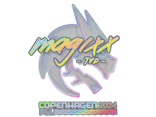 Klistermærke (magixx holo Copenhagen 2024)