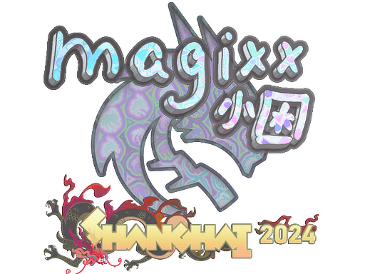 Klistermærke (magixx holo Shanghai 2024)
