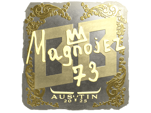 Samolepka (Magnojez zlatá BLAST.tv Austin 2025)