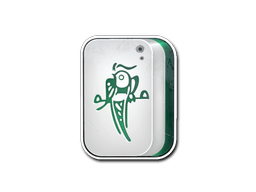 Klistermærke (Mahjong Rooster)
