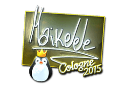 Klistermærke (Maikelele folie Cologne 2015)