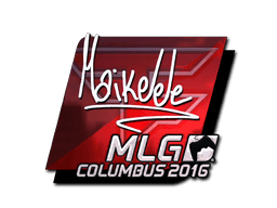 Klistermærke (Maikelele folie MLG Columbus 2016)