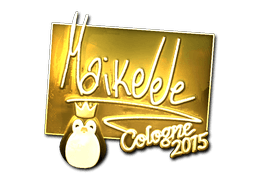 Samolepka (Maikelele zlatá Kolín nad Rýnem 2015)