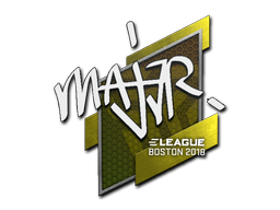 สติกเกอร์ (MAJ3R Boston 2018)