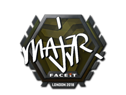 สติกเกอร์ (MAJ3R London 2018)