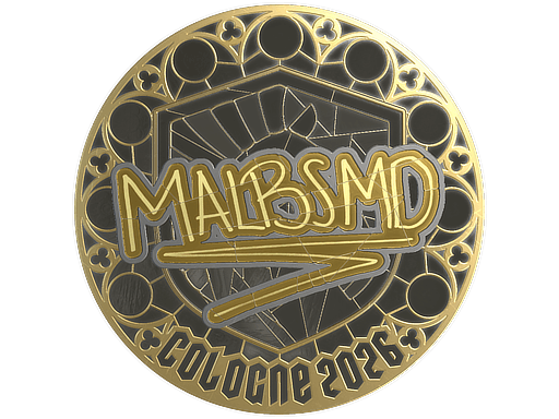 Samolepka (malbsMd zlatá IEM Cologne 2026)