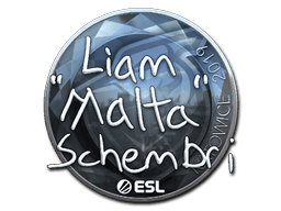 Klistermærke (malta folie Katowice 2019)