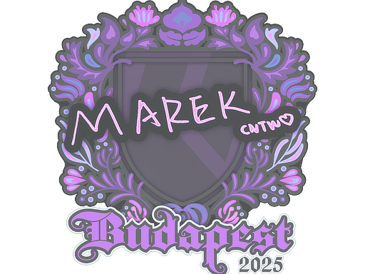 สติกเกอร์ (Marek Budapest 2025)