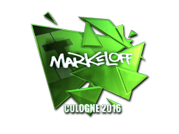 Klistermærke (markeloff folie Cologne 2016)