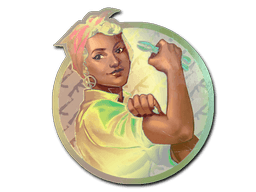 Klistermærke (Martha holo)