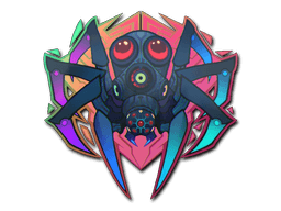 Aufkleber (Superhirn Holo)