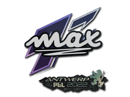 Samolepka (max PGL Antwerp 2022)