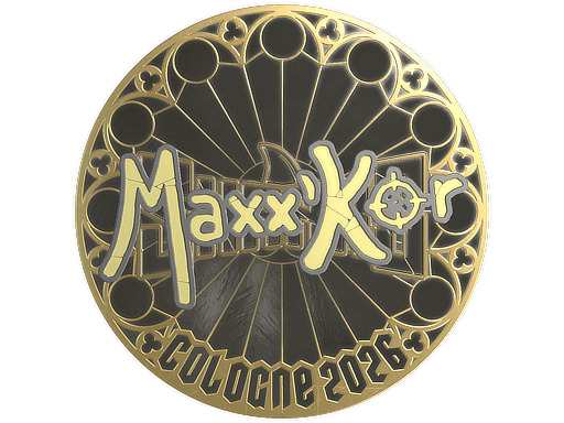 Samolepka (maxxkor zlatá IEM Cologne 2026)
