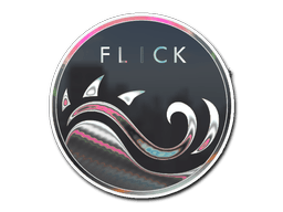 Klistermærke (Mercury Flick holo)