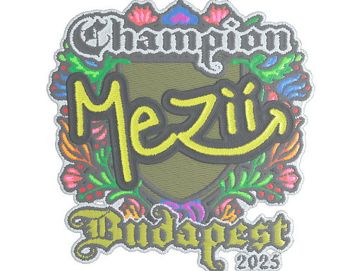 Adesivo (mezii Ricamato, Campione Budapest 2025)