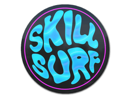Klistermærke (Miami Skill Surf holo)