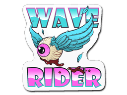 Samolepka (Miami Wave Rider)