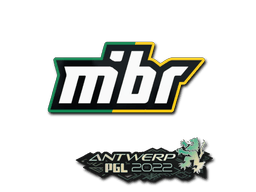 Klistermærke (MIBR Antwerp 2022)