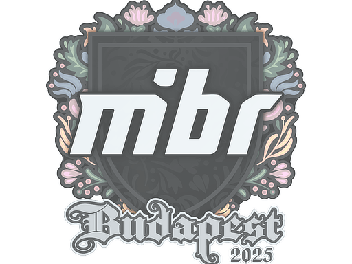 Klistermærke (MIBR Budapest 2025)