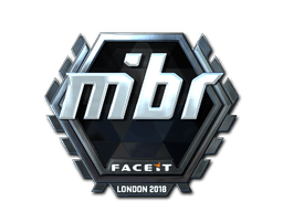 Klistermærke (MIBR folie London 2018)