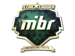 Klistermærke (MIBR guld Berlin 2019)