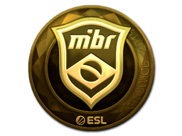 Klistermærke (MIBR guld Katowice 2019)