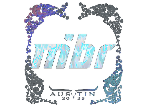 Klistermærke (MIBR holo Austin 2025)