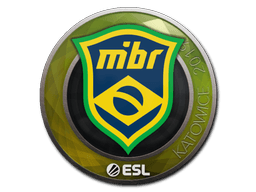 Klistermærke (MIBR Katowice 2019)