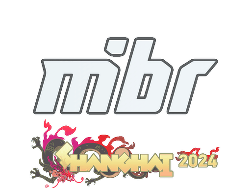 Klistermærke (MIBR Shanghai 2024)