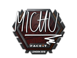 Samolepka (MICHU London 2018)