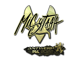 สติกเกอร์ (misutaaa ทอง Antwerp 2022)
